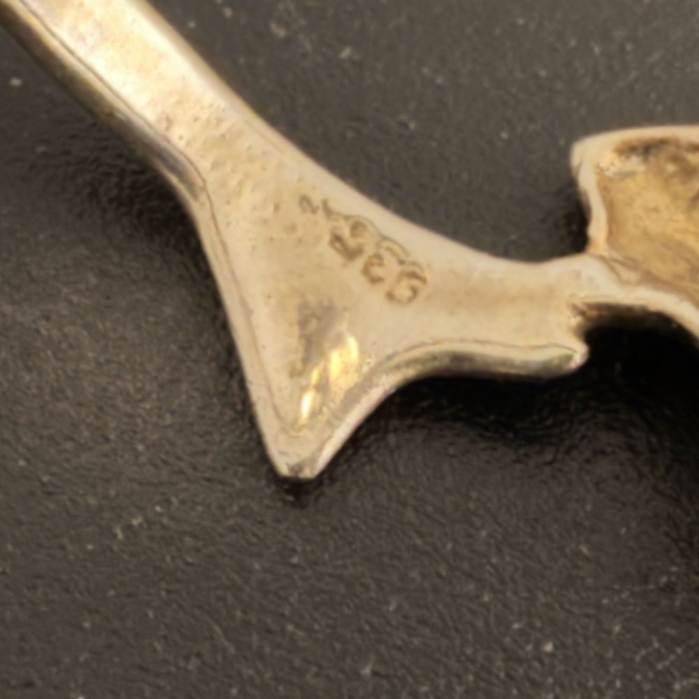 925 Silver Turquoise Dolphin Ring - image 6